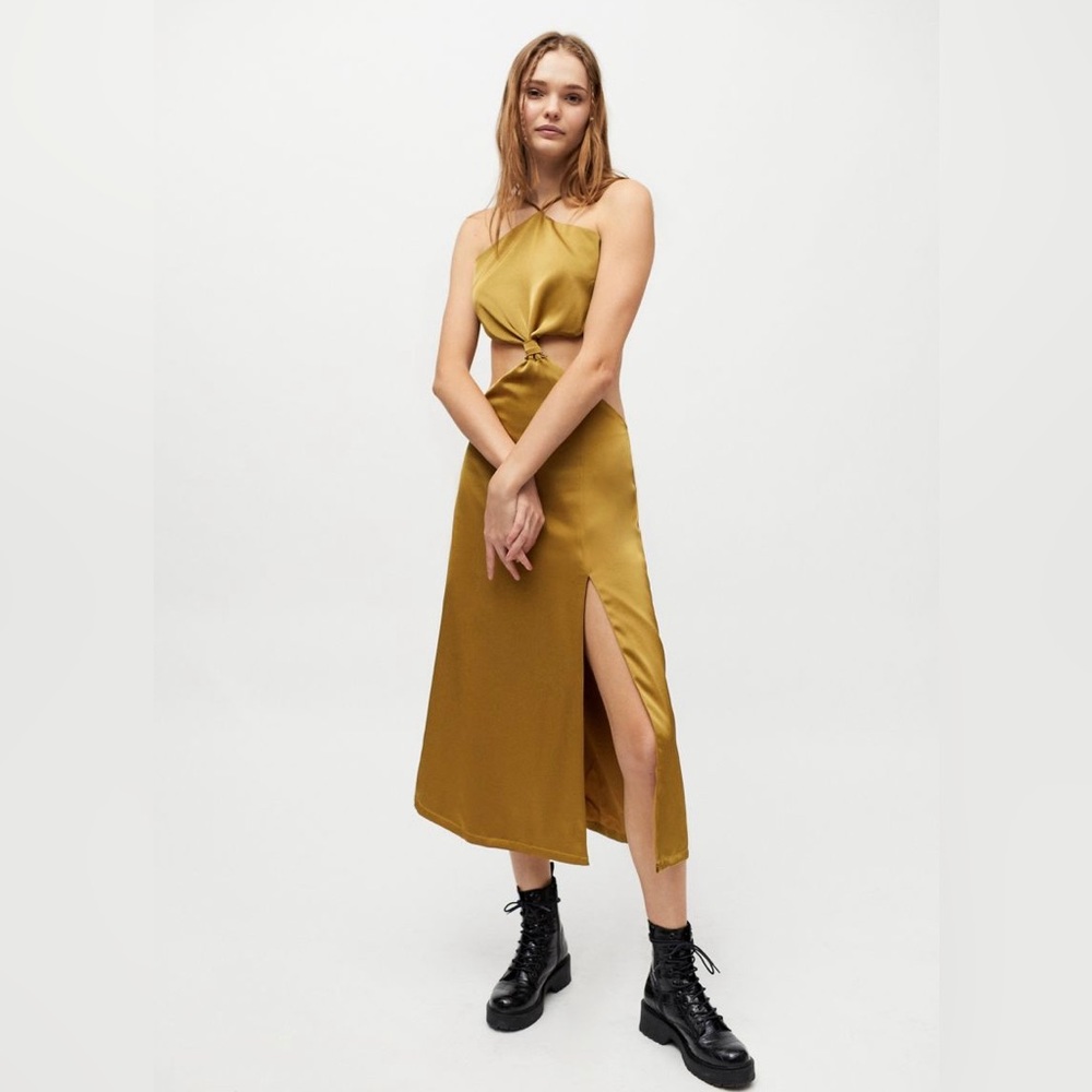 Contenta Bianca Satin dress